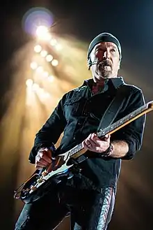 The Edge performing in 2019