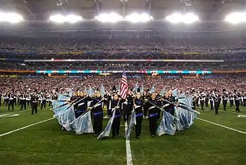UCMB performing pre-game at the 2011 Fiesta Bowl
