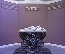 The Shelley Memorial at University College, Oxford.