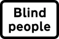 Blind people