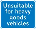 An advisory sign (UK)