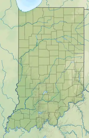 Indianapolis is located in Indiana