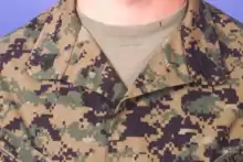 US Marine Corps MCCUU collar rank insignia