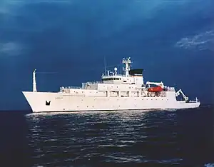 USNS Bowditch (T-AGS-62), a Pathfinder-class survey ship