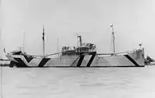 Emergency Fleet Corporation Design 1001, Ferris type, photo of the USS Banago (ID # 3810).