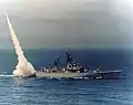 Terrier launch from USS&nbsp;Dale, 1964.