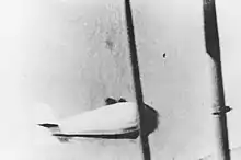 Test of the "spy basket" aboard Macon in 1934