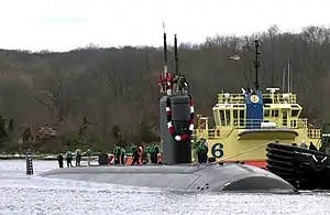 USS San Juan (SSN-751) returns to port