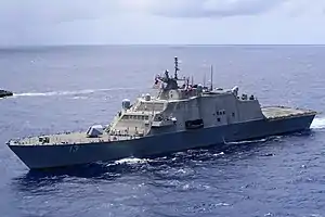 USS&nbsp;Wichita&nbsp;(LCS-13), a Freedom-class littoral combat ship