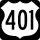 U.S. Highway 401 Business marker