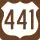 U.S. Highway 441 Alternate marker