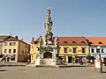 Marian column in Uherské Hradiště