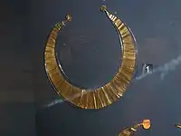 Gold lunula from Ballybay