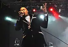 Ced-Gee performing on October 1, 2011 in Asbury Park, New Jersey.