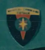 Unauthorized "Beercan" pocket badge of the United States Army Medical Command, Vietnam