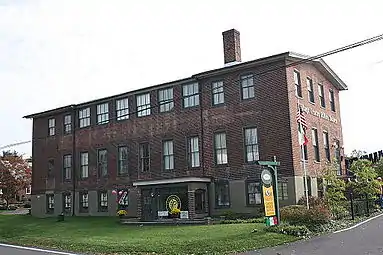 Front view from Pennsylvania Route 113.