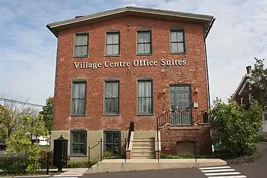 West side. Village Centre Office Suites.