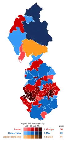 Image 18General election results in 2017 (from North West England)