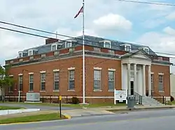 The U.S. Post Office building in Albertville (currently in use by the Albertville Board of Education) was built in 1931 and placed on the National Register of Historic Places on June 21, 1983.