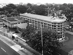 External view of the northern exit of the station