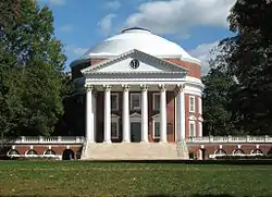 The Rotunda (University of Virginia, Charlottesville, Virginia), by Thomas Jefferson, 1822-1826