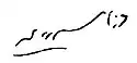 Mirza Masroor Ahmad's signature
