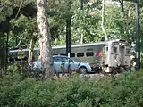 The Upper Montclair Railway Station from Anderson Park
