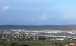 The Peugeot factories in Vesoul