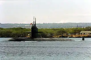 Uss Buffalo departing Pearl Harbor