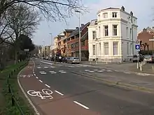 Image 11Utrecht has specially painted bicycle-only lanes. (from Road traffic safety)