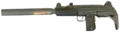 Uzi with suppressor