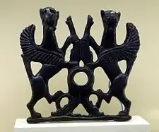 Luristan bronze griffins, 9-7th century BC, Museum of Ancient Near East, Berlin.