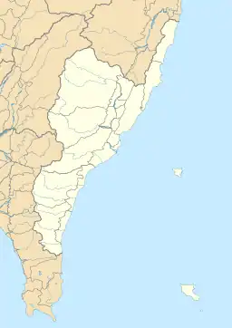 Dapo Pond is located in Taitung County