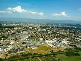 View of the city of Valence