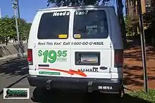 E85 flexfuel Ford E-250.