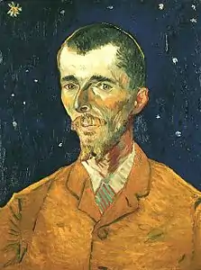 Eugène Boch (The Poet), 1888Oil on canvas, 60 x 45 cmMusée d'Orsay, Paris (F462)