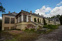 The main building of the Vana-Antsla Manor.