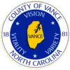 Official seal of Vance County