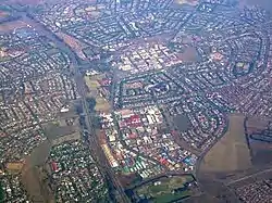 Vanderbijlpark from the air
