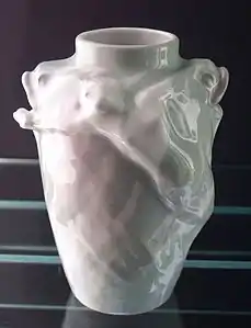 Vase by Alf Wallander, Sweden (1897)