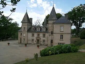 Chateau on the Isle of Vassivière.