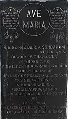 Velankanni Apostalic Brief