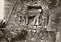 Venetian Saint Mark Lion from the middle ages, photo taken in Vuno 1918