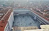 The Piazza seen from the Campanile
