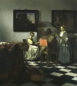 Johannes Vermeer: The Concert (c.1658–1660)