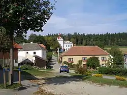 Centre of Věžovatá Pláně