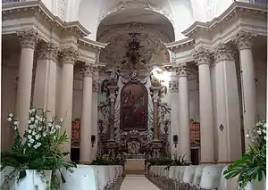 View towards Altar