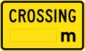 (W8-V106) Crossing Ahead (Used in Victoria)