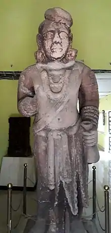 Vidisha Yaksha, 2nd century BCE, Vidisha Museum.
