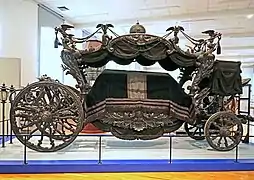 Imperial hearse from Austria, circa 1888